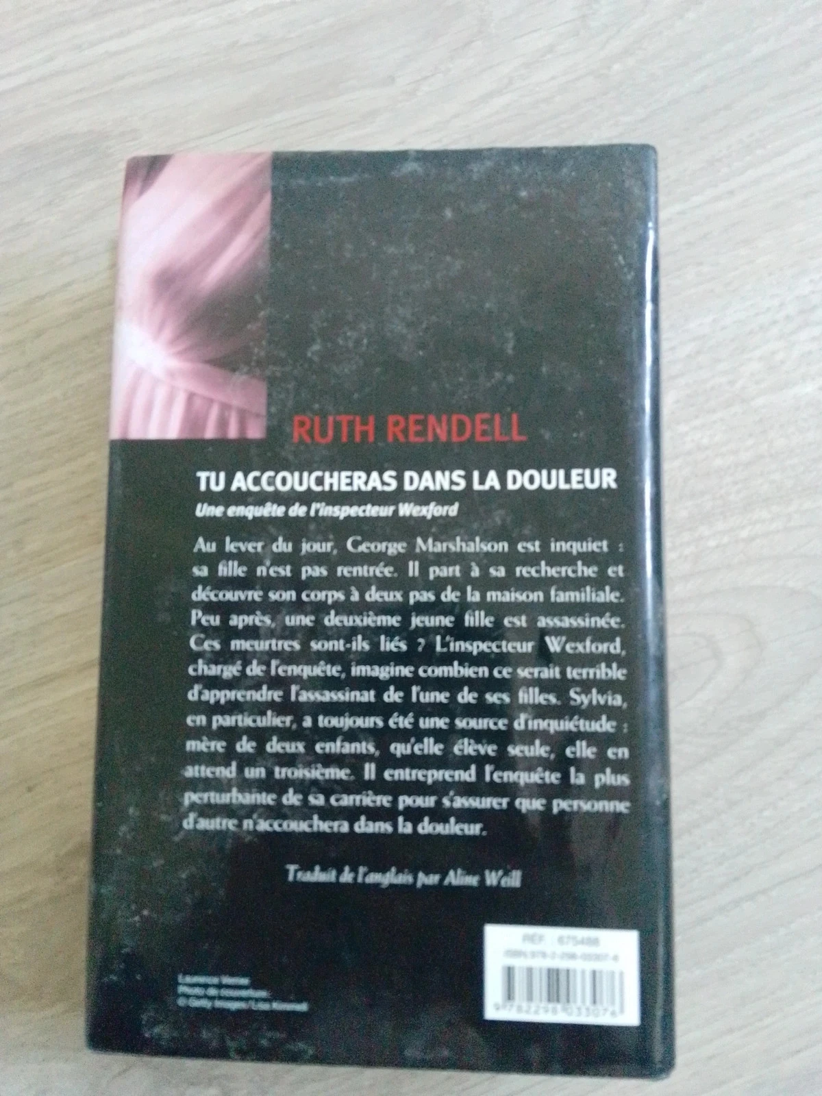 Tu darás a luz con dolor Ruth Rendell – photo 2